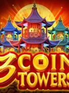 3 Coin Towers official Endorphina slot cover artwork