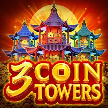 3 Coin Towers official Endorphina slot cover artwork