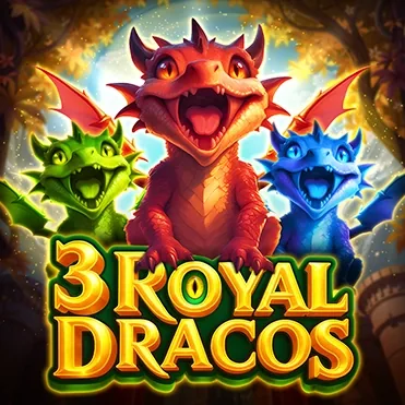 3 Royal Dracos official Endorphina slot cover artwork