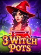 3 Witch Pots official Endorphina slot cover artwork