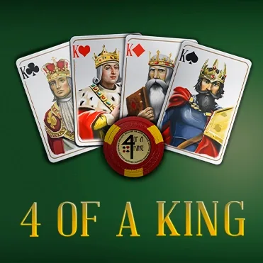 4 Of A King official Endorphina slot cover artwork