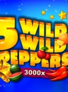 5 Wild Wild Peppers official Belatra slot cover artwork