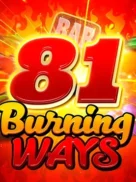 81 Burning Ways official Endorphina slot cover artwork