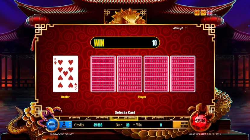 88 Dragons Bounty official Belatra gameplay image showing the game presentation