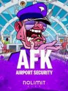 AFK Airport Security official Nolimit City slot cover artwork