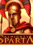Almighty Sparta official Endorphina slot cover artwork