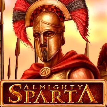 Almighty Sparta official Endorphina slot cover artwork