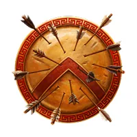 Almighty Sparta official Endorphina symbol artwork for combinations and payout notes