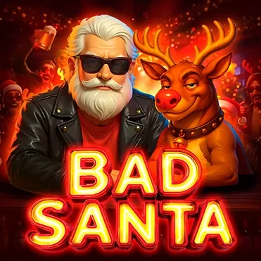 Bad Santa official Endorphina slot cover artwork