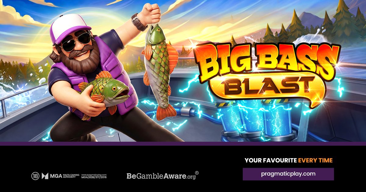 Big Bass Blast official Pragmatic Play release artwork
