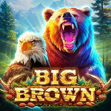 Big Brown official Endorphina slot cover artwork