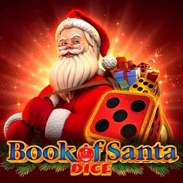 Book of Santa Dice official Endorphina slot cover artwork