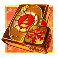 Book of Santa Dice official Endorphina symbol artwork for combinations and payout notes