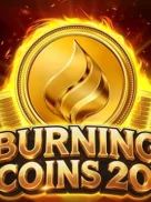 Burning Coins 20 official Endorphina slot cover artwork