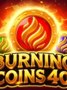 Burning Coins 40 official Endorphina slot cover artwork