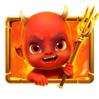 Burning Hell official Endorphina symbol artwork for combinations and payout notes