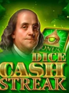 Cash Streak Dice official Endorphina slot cover artwork