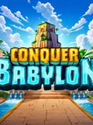 Conquer Babylon slot cover artwork by Relax Gaming