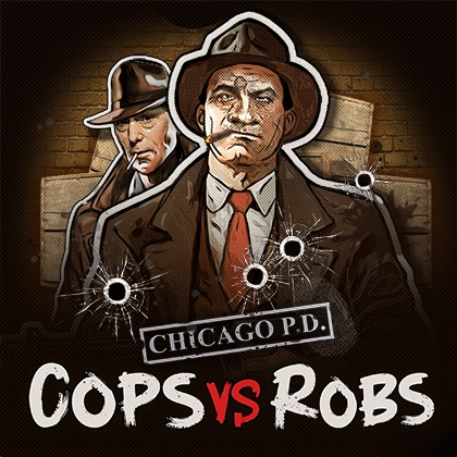 Cops vs Robs official Belatra slot cover artwork