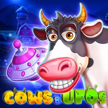 Cows & UFOs official Endorphina slot cover artwork