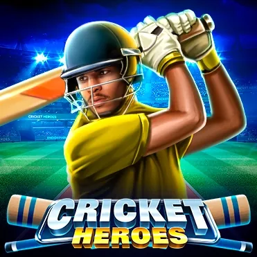 Cricket Heroes official Endorphina slot cover artwork