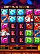 Crystals Digger official Belatra slot cover artwork
