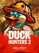 Duck Hunters 2 official Nolimit City slot cover artwork