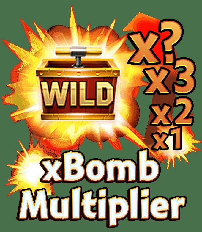 Fire in the Hole 3 symbols combinations and feature mechanics