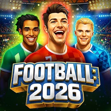 Football 2026 official Endorphina slot cover artwork