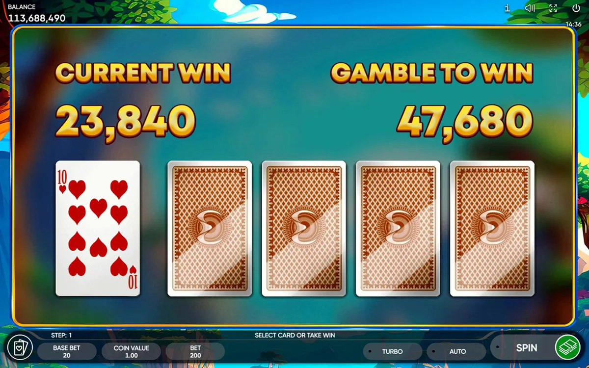 Fresh Crush official Endorphina gameplay screen showing the reel layout