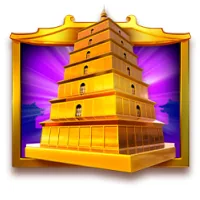 Giant Wild Goose Pagoda official Endorphina symbol artwork for combinations and payout notes