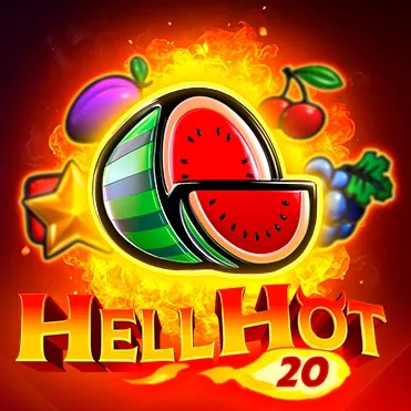 Hell Hot 20 official Endorphina slot cover artwork