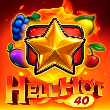 Hell Hot 40 official Endorphina slot cover artwork