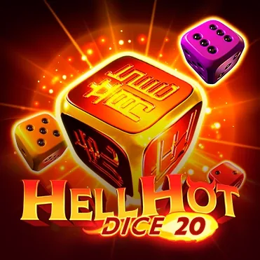 Hell Hot Dice 20 official Endorphina slot cover artwork