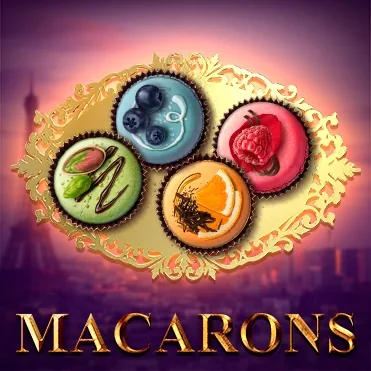 Macarons official Endorphina slot cover artwork