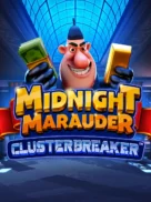 Midnight Marauder Clusterbreaker slot cover artwork by Relax Gaming