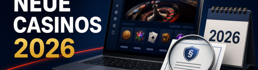 Neue Casinos 2026: Welche Anbieter sind wirklich neu und legal?