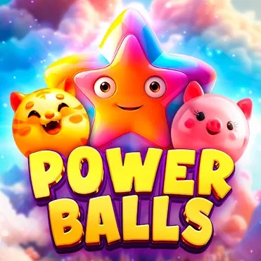 Power Balls official Endorphina slot cover artwork