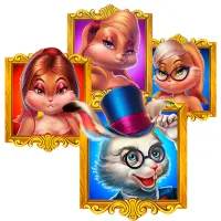 Rabbits, Rabbits, Rabbits! official Endorphina symbol artwork for combinations and payout notes