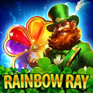 Rainbow Ray official Endorphina slot cover artwork