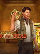 Rich Wilde and the Book of Dead official Play'n GO slot cover artwork