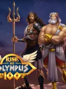 Rise of Olympus 100 official Play'n GO slot cover artwork
