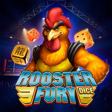 Rooster Fury Dice official Endorphina slot cover artwork