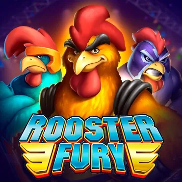 Rooster Fury official Endorphina slot cover artwork