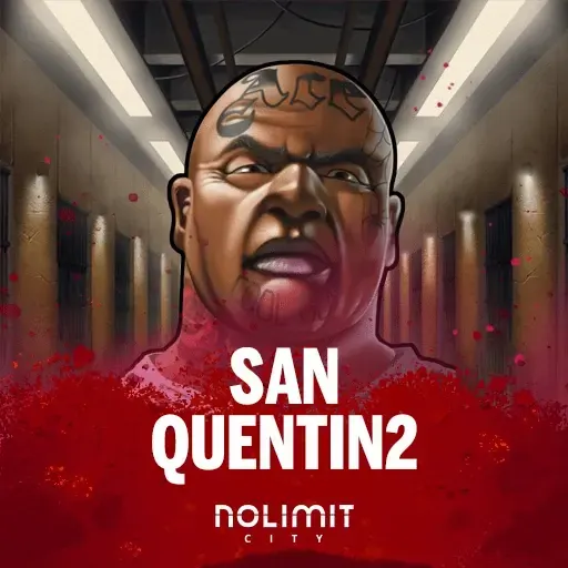 San Quentin 2: Death Row official Nolimit City slot cover artwork