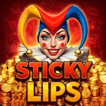 Sticky Lips official Endorphina slot cover artwork