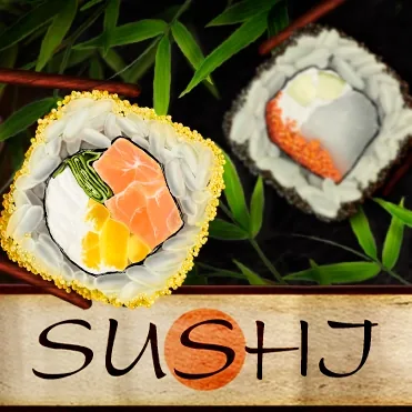 Sushi official Endorphina slot cover artwork