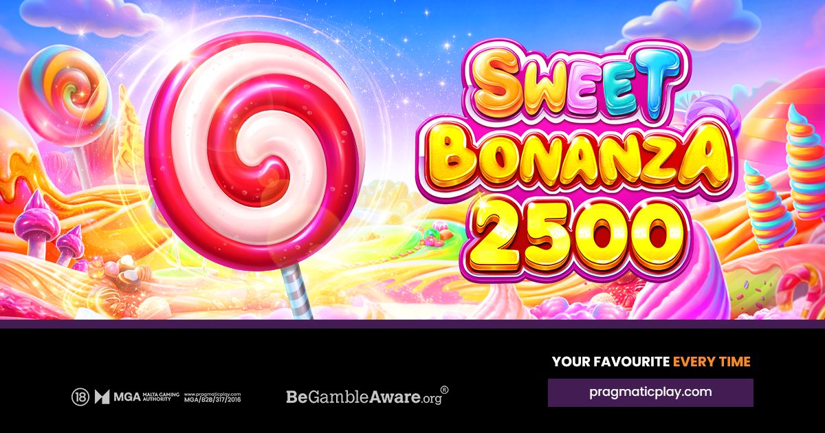 Sweet Bonanza 2500 official Pragmatic Play release artwork