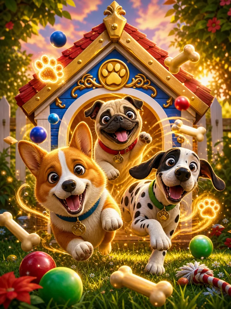The Dog House Megaways 1000 editorial slot review cover illustration