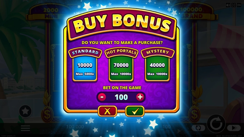 Tony Gambler official Belatra feature artwork for payout and combination notes